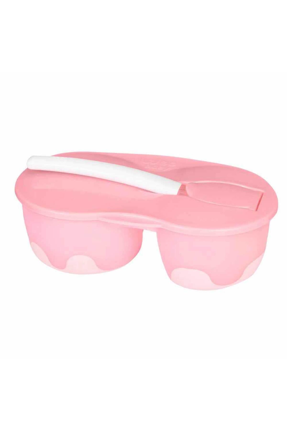 886 2 Hazneli Mama Kabı Pembe 886 2 Hazneli Mama Kabı Pembe