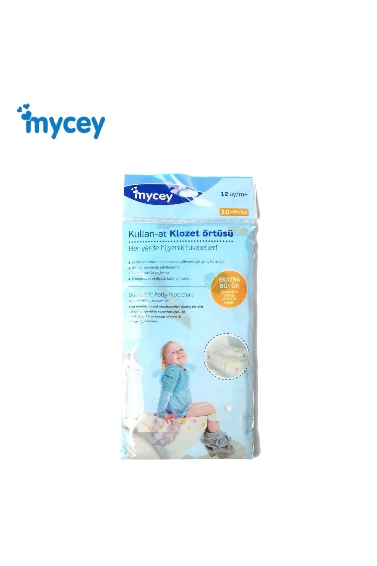 Kullan At Klozet Örtüsü 12 Ay + 10'lu 1 Adet Kullan At Klozet Örtüsü 12 Ay + 10'lu 1 Adet